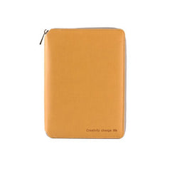 Classic Leather Zipper Binder Agenda Planner