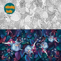 Alice In Wonderland Colouring Book